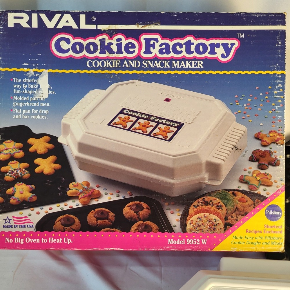 Vintage Rival Cookie Factory Cookie and Snack Maker
